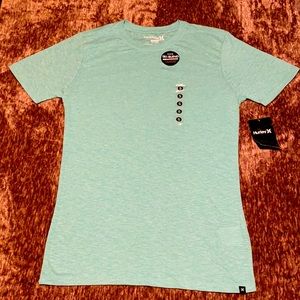 Brand New Hurley Turquoise T-Shirt Size Small